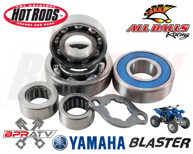 88-06 Yamaha Blaster 200 YFS 200 Hot Rods Heavy Duty Transmission Bearings Kit