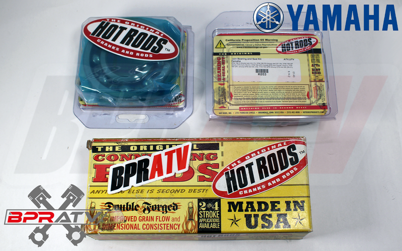 Yamaha Kodiak 700 Hot Rods Connecting Rod Kit Hotrods Bearings Crank Rebuild Kit