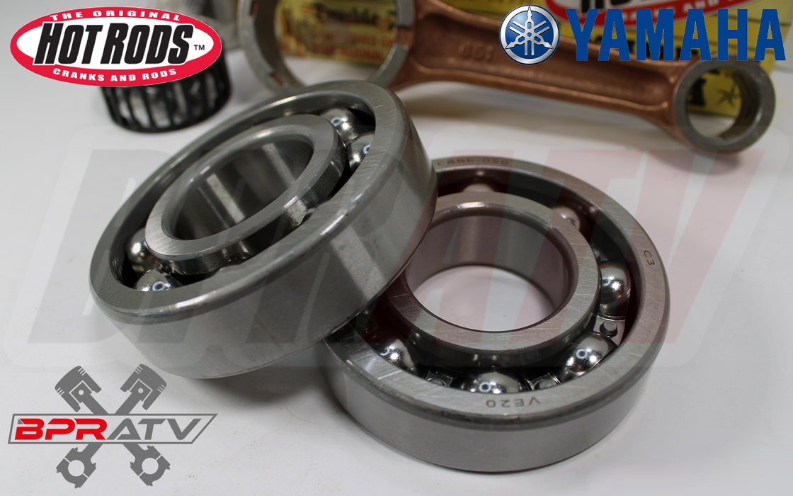 07+ Grizzly 700 Hot Rods Connecting Rod Kit Hotrods Bearings Crank Rebuild Kit