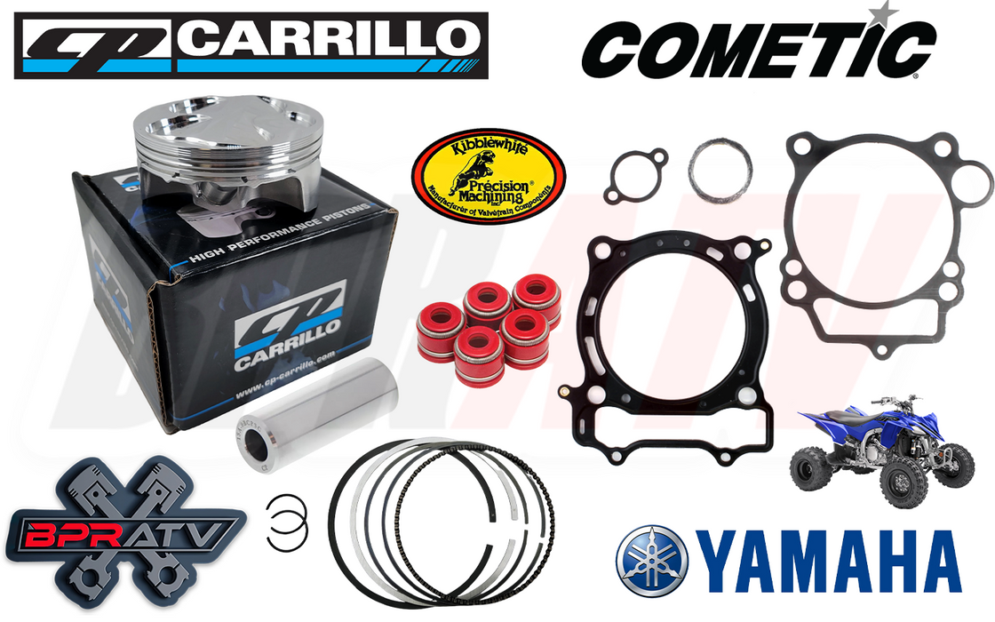 Yamaha YFZ450 YFZ 450 95mm CP Stock Bore Piston 12.75:1 Cometic Top Gaskets Seal