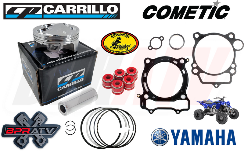 Yamaha YFZ450 YFZ 450 95mm CP Stock Bore Piston 13.5:1 Cometic Top Gaskets Seals