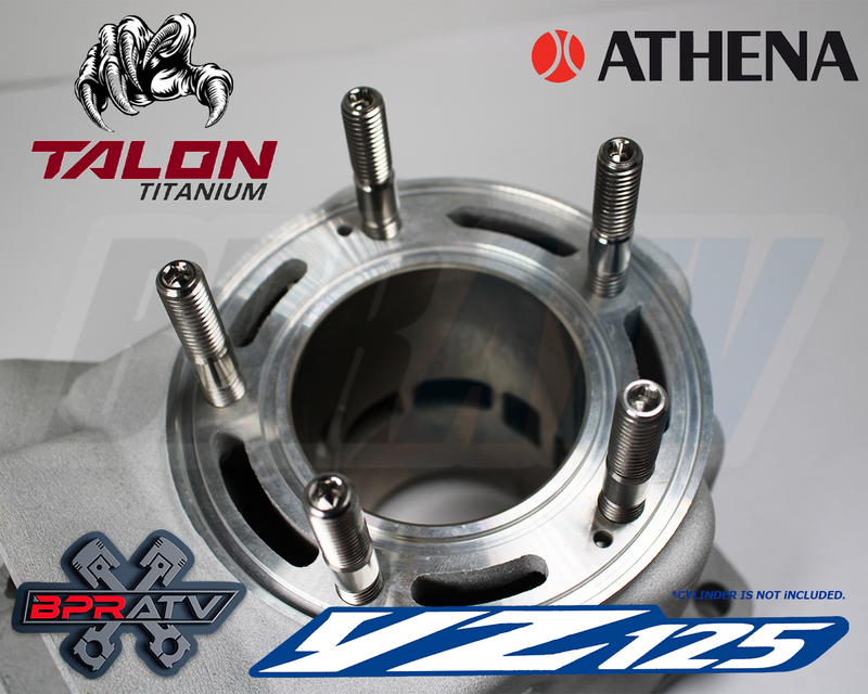 Yamaha YZ125X YZ 125X TITANIUM Athena Cylinder Head Bolts Studs Cylinder to Case