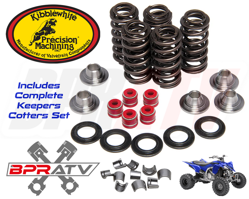 Yamaha YFZ450R YFZ 450R Kibblewhite TITANIUM Valves Springs Kit Seals & KEEPERS