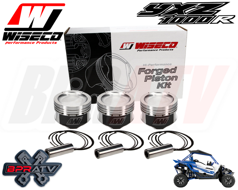 Yamaha YXZ1000R 13:1 Wiseco Pistons KIBBLEWHITE Valves Cylinder Head Service Kit