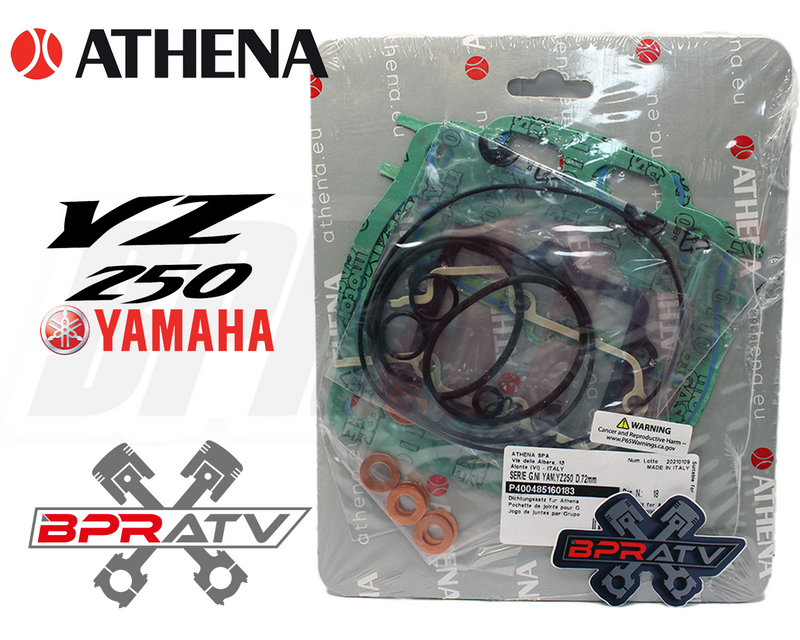 YZ250 YZ 250 ATHENA Big Bore 72mm Top End Gasket TITANIUM Cylinder Head Stud Kit