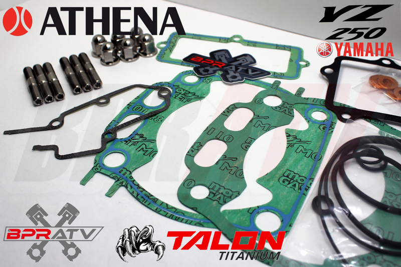 YZ250 YZ 250 ATHENA Big Bore 72mm Top End Gasket TITANIUM Cylinder Head Stud Kit